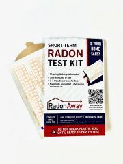 RadonAway Short-Term Radon in Air Test (MA Lab)