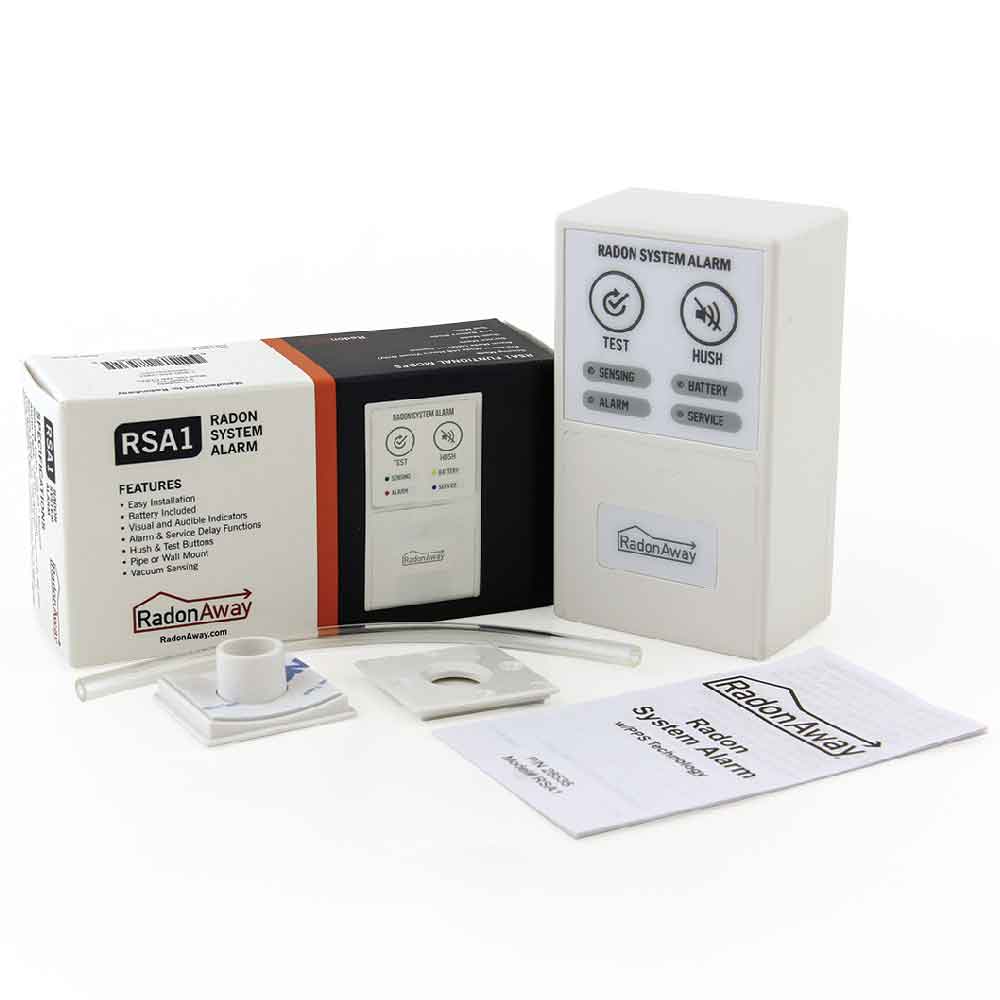 Radon System Alarm