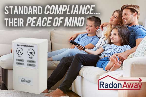 RSA1 Radon System Alarm