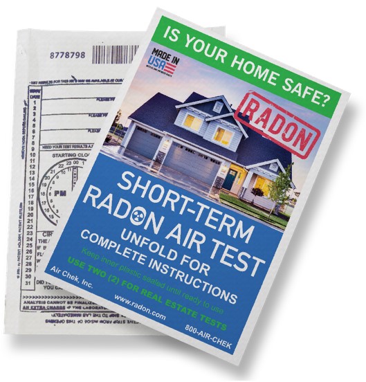 Air Chek Radon Test Kit